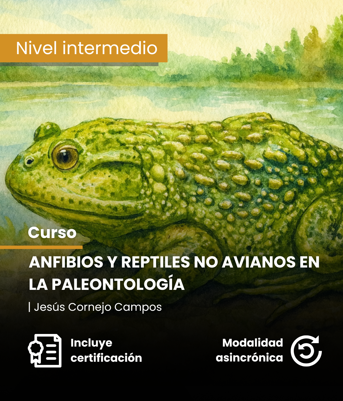 Guardianes de la Historia: Anfibios y Reptiles no Avianos en la Paleontología